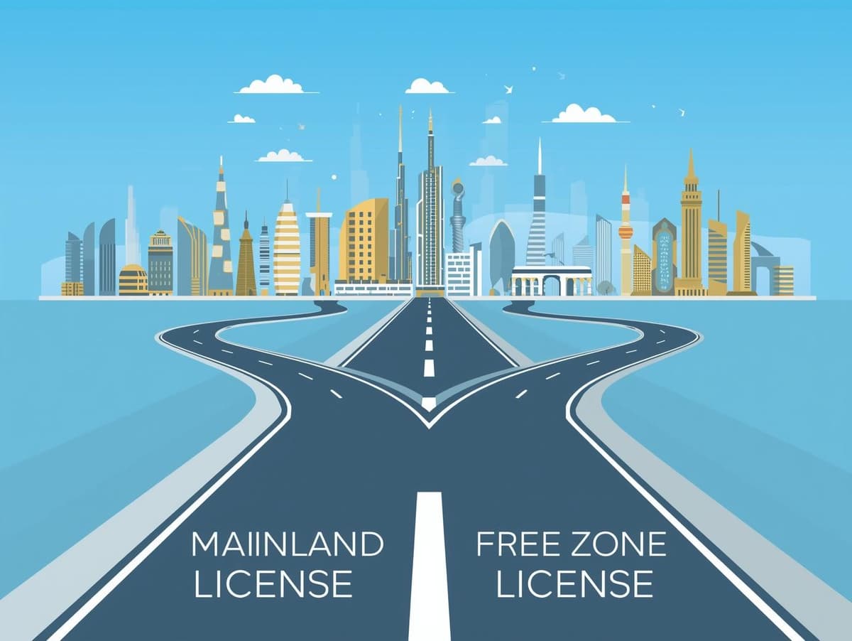Choosing Between a Mainland and Free Zone Business License in Dubai